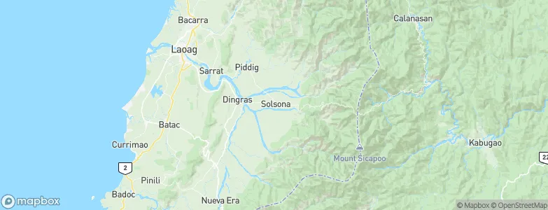 Solsona, Philippines Map