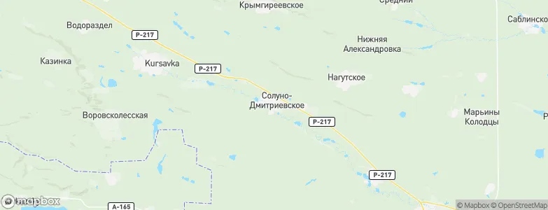 Soluno-Dmitriyevskoye, Russia Map
