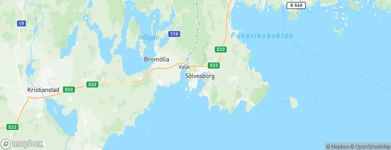 Sölvesborg, Sweden Map