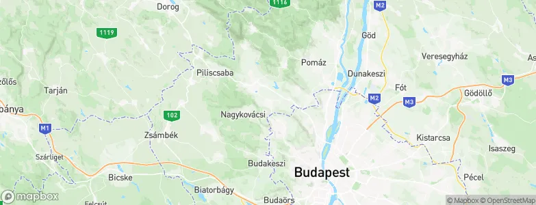 Solymár, Hungary Map
