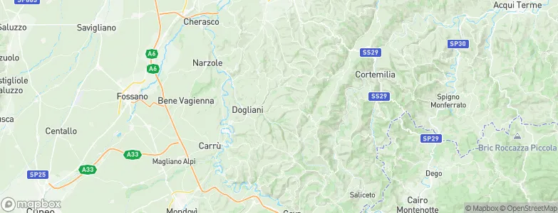 Somano, Italy Map