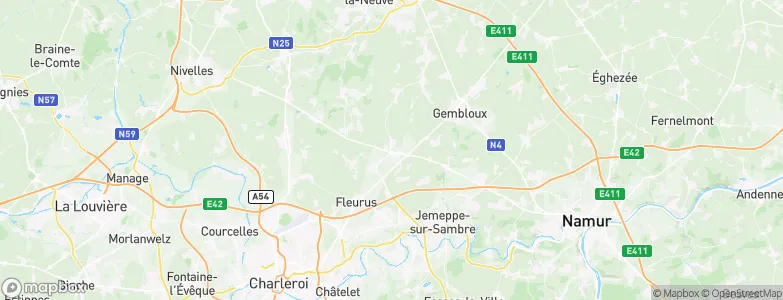 Sombreffe, Belgium Map