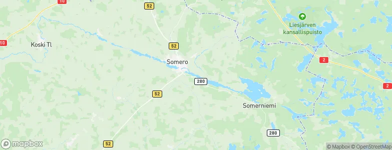 Somero, Finland Map