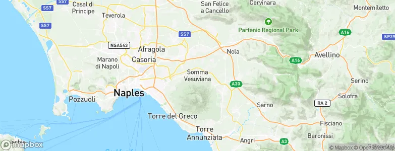 Somma Vesuviana, Italy Map