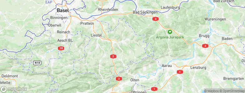 Sommerau, Switzerland Map