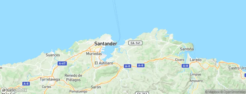 Somo, Spain Map