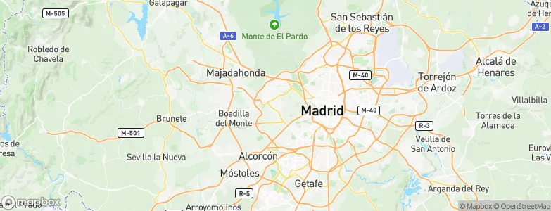 Somosaguas, Spain Map