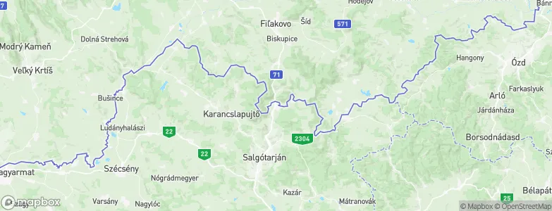 Somoskőújfalu, Hungary Map