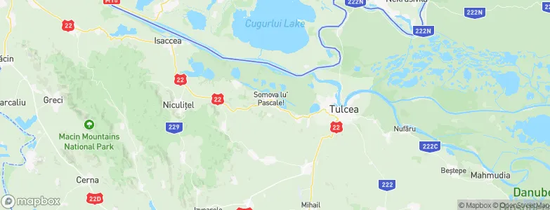 Somova, Romania Map