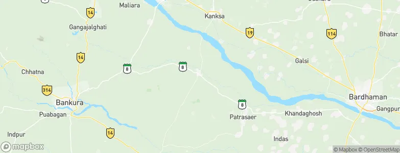 Sonāmukhi, India Map