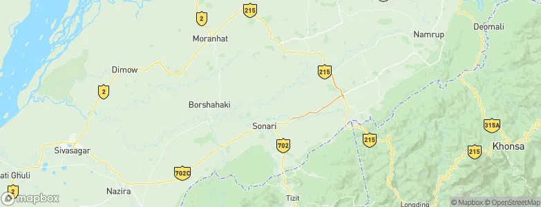 Sonāri, India Map