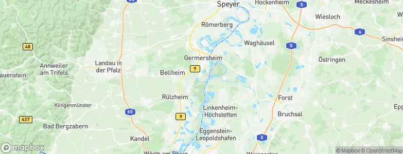 Sondernheim, Germany Map
