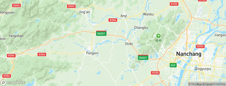 Songbu, China Map