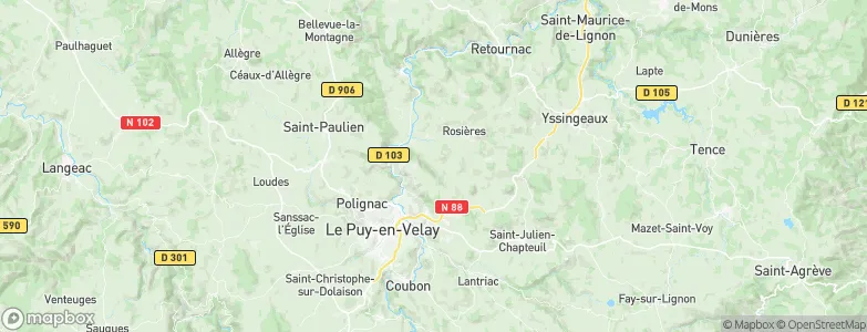 Sonnac, France Map