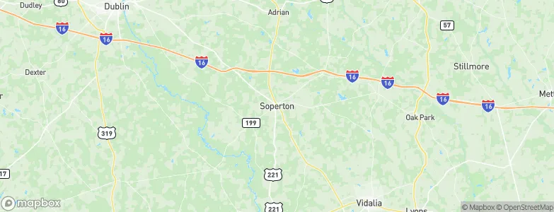 Soperton, United States Map