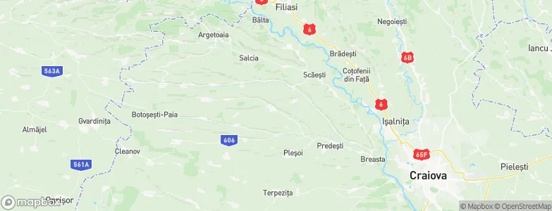 Sopot, Romania Map