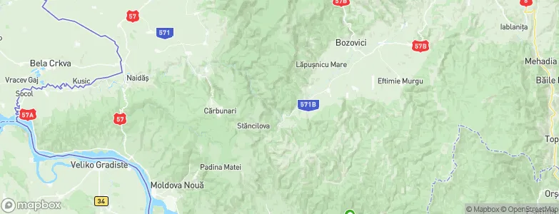 Şopotu Nou, Romania Map