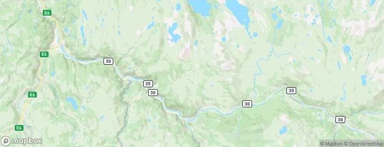 Sør-Trøndelag Fylke, Norway Map