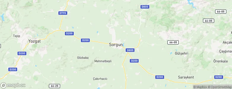 Sorgun, Turkey Map