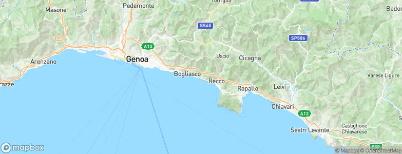 Sori, Italy Map