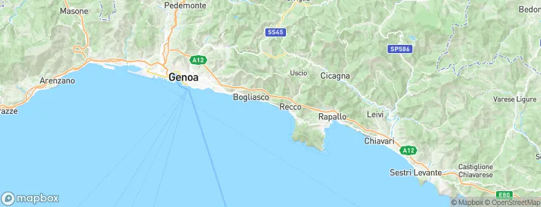 Sori, Italy Map