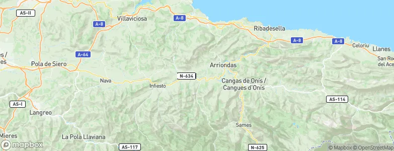 Sorribas, Spain Map