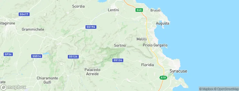 Sortino, Italy Map