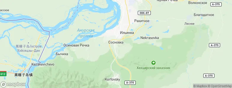 Sosnovka, Russia Map