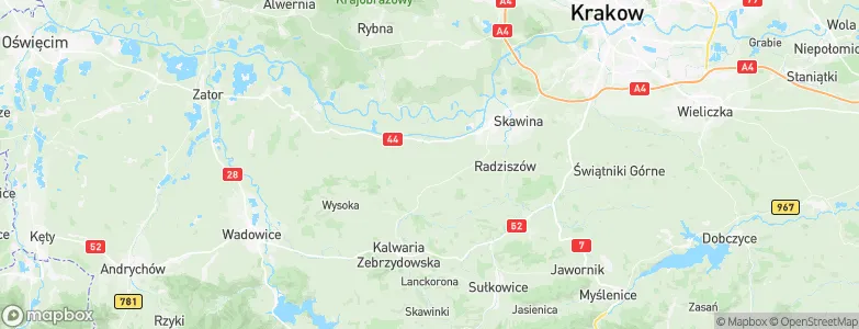 Sosnowice, Poland Map