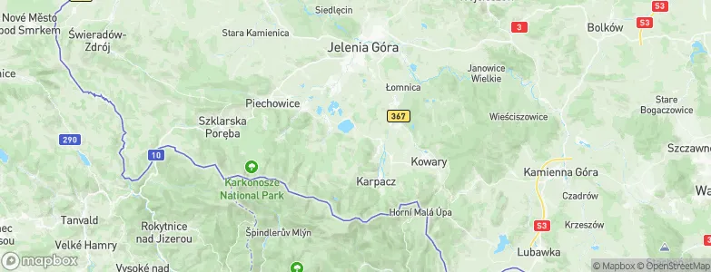 Sosnówka, Poland Map