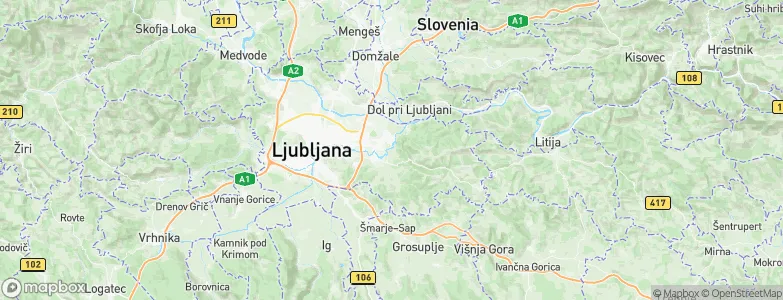 Sostro, Slovenia Map