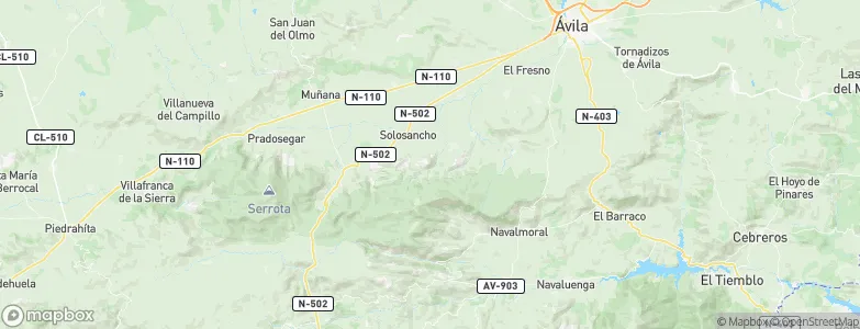 Sotalbo, Spain Map