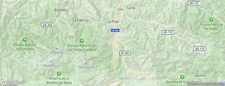 Sotiello, Spain Map