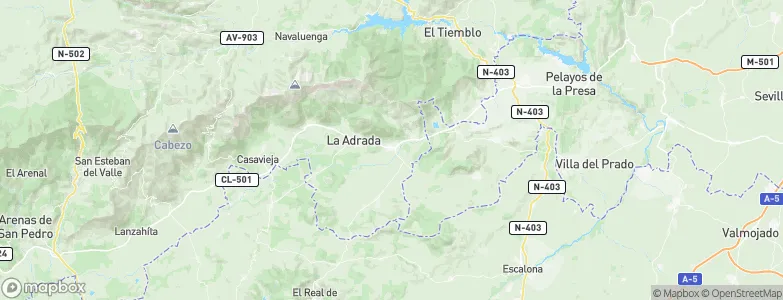 Sotillo de la Adrada, Spain Map