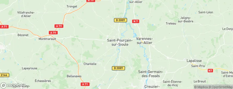 Souitte, France Map
