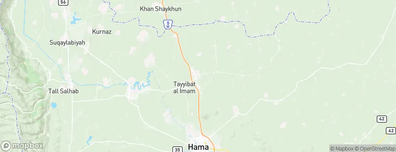 Souran, Syria Map