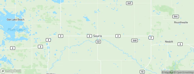 Souris, Canada Map