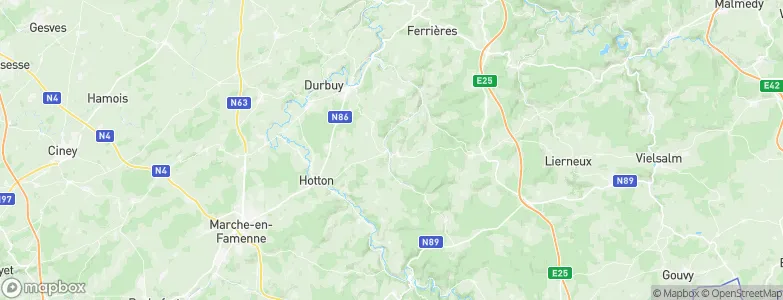 Sous le Bois, Belgium Map