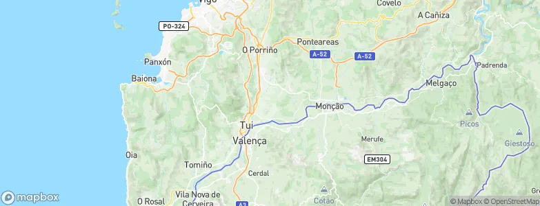 Soutelo, Spain Map