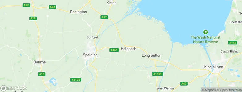 South Holland, United Kingdom Map