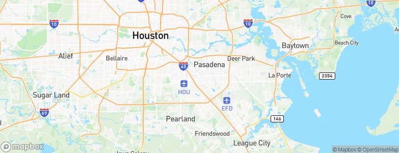 South Houston, United States Map