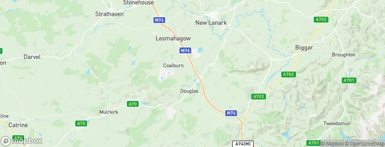 South Lanarkshire, United Kingdom Map