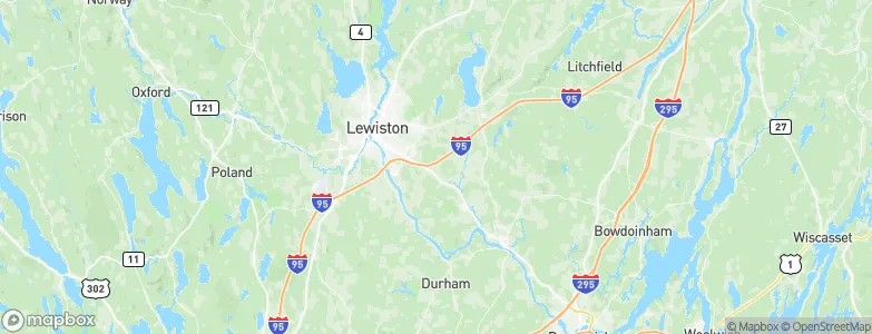 South Lewiston, United States Map