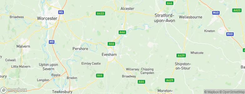South Littleton, United Kingdom Map