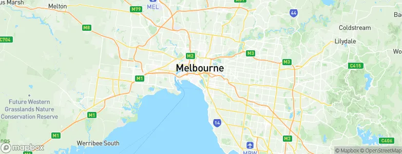 South Melbourne, Australia Map