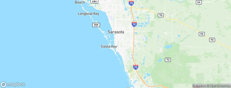 South Sarasota, United States Map