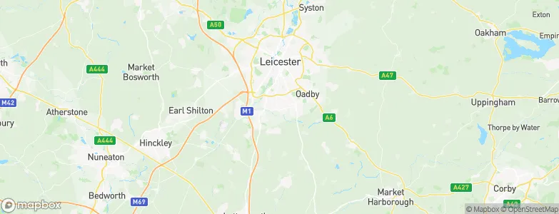 South Wigston, United Kingdom Map