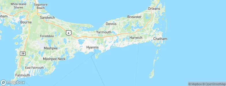 South Yarmouth, United States Map