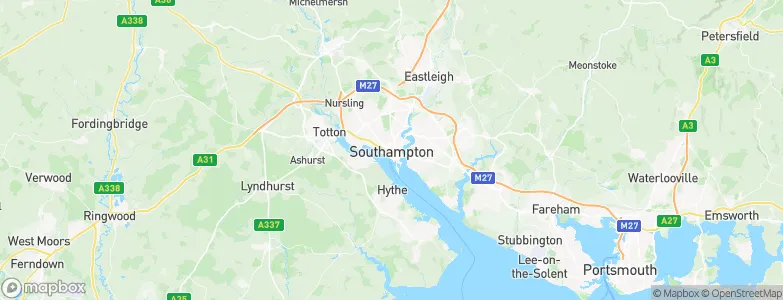 Southampton, United Kingdom Map