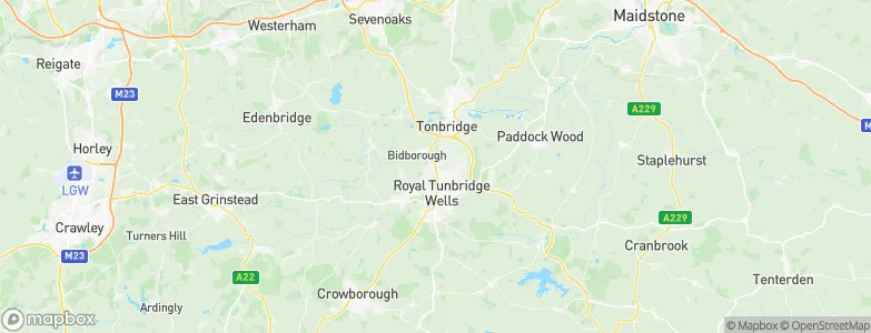Southborough, United Kingdom Map
